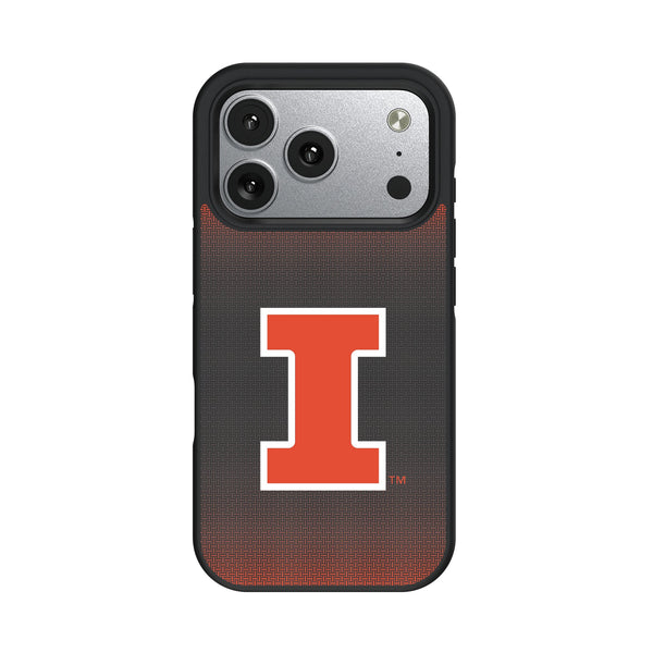 University of Illinois Fighting Illini Linen iPhone Bump Phone Case for Apple iPhone