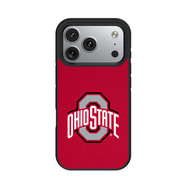 Ohio State University Buckeyes Solid iPhone Bump Phone Case for Apple iPhone