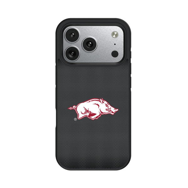 University of Arkansas Fayetteville Razorbacks Linen iPhone Bump Phone Case for Apple iPhone
