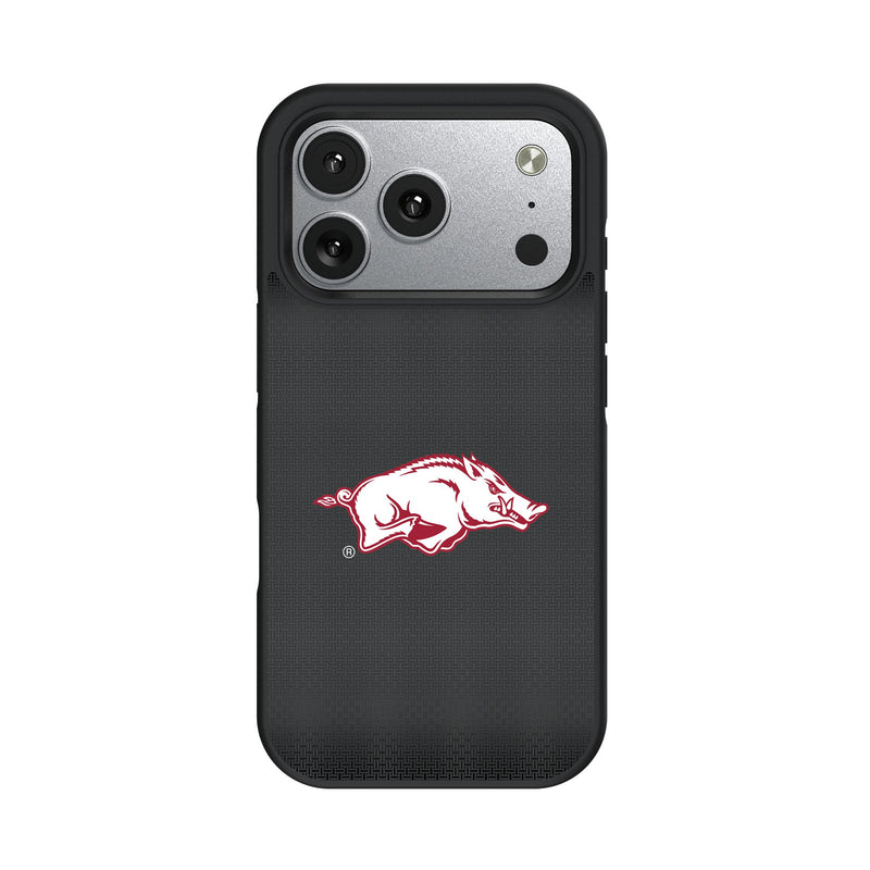 University of Arkansas Fayetteville Razorbacks Linen iPhone Bump Phone Case for Apple iPhone