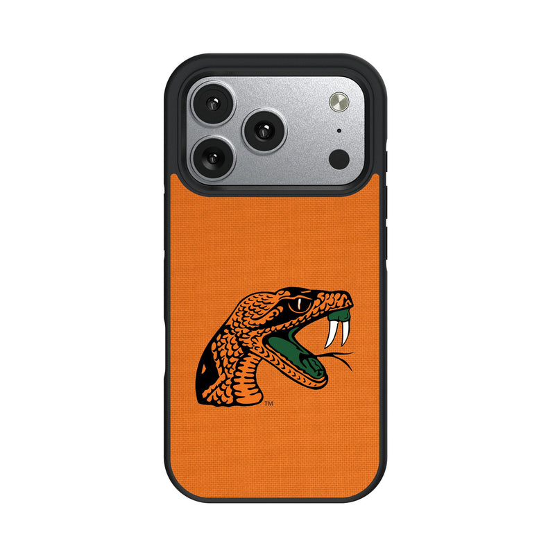 Florida A&M University Rattlers Solid iPhone Bump Phone Case for Apple iPhone