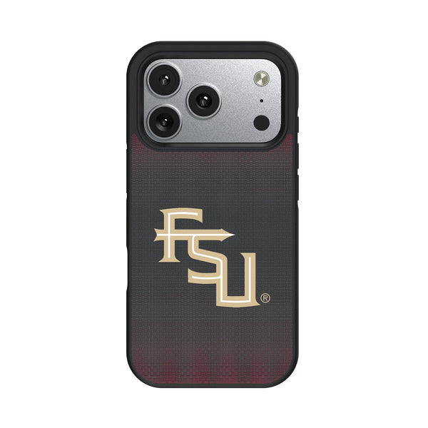 Florida State University Seminoles Athletic Wordmark Linen iPhone Bump Phone Case for Apple iPhone
