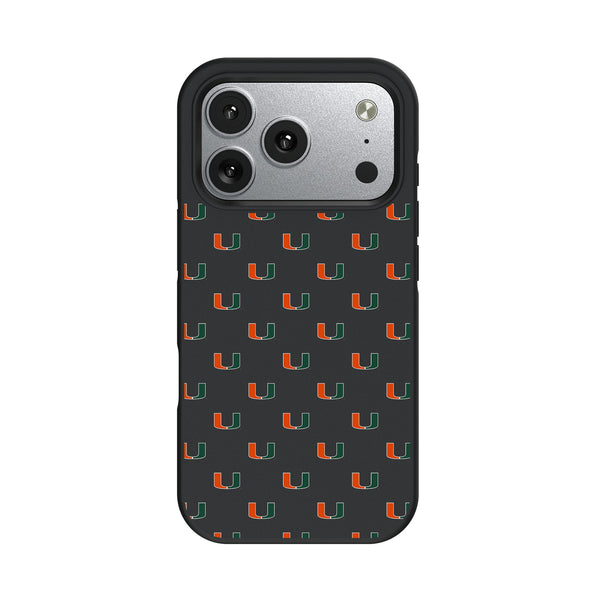 University of Miami Hurricanes Fashion Pattern iPhone Bump Phone Case for Apple iPhone