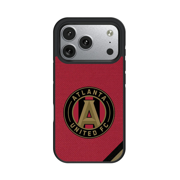 Atlanta United FC Diagonal Stripe iPhone Bump Phone Case for Apple iPhone