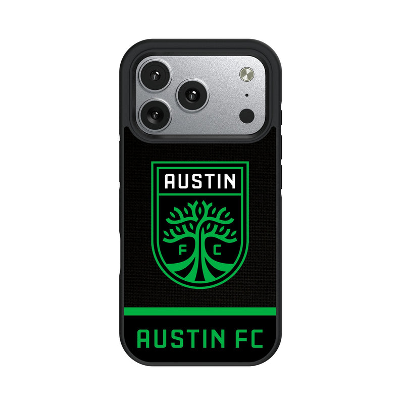 Austin FC Endzone Solid iPhone Bump Phone Case for Apple iPhone