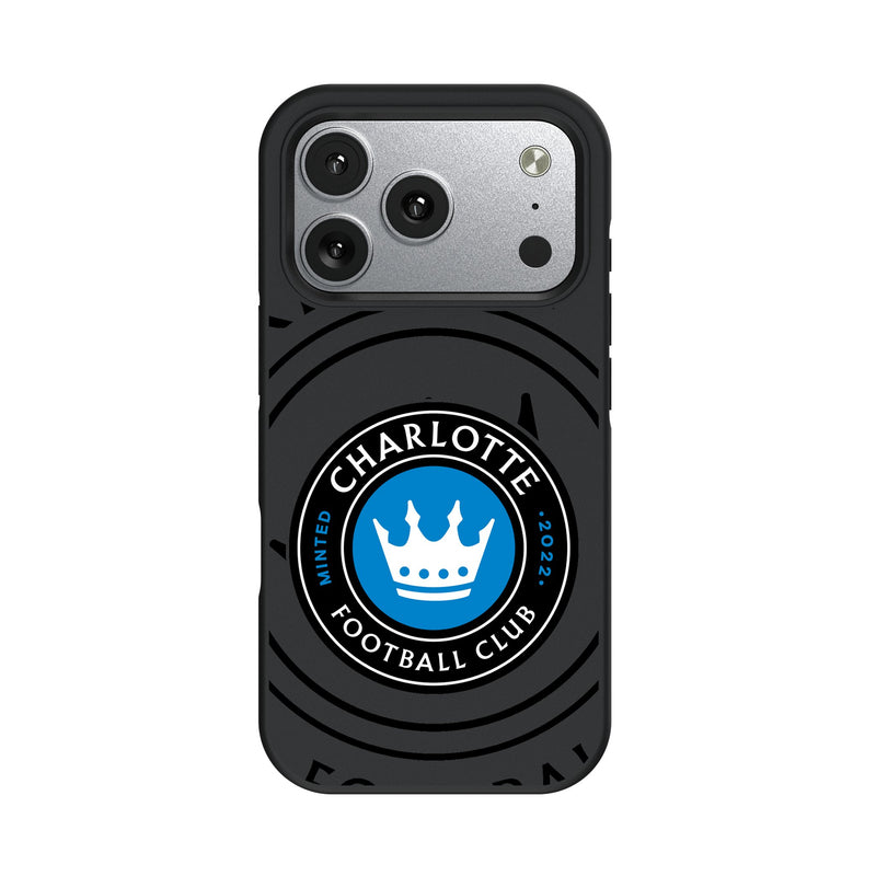 Charlotte FC Monocolor Tilt iPhone Bump Phone Case for Apple iPhone
