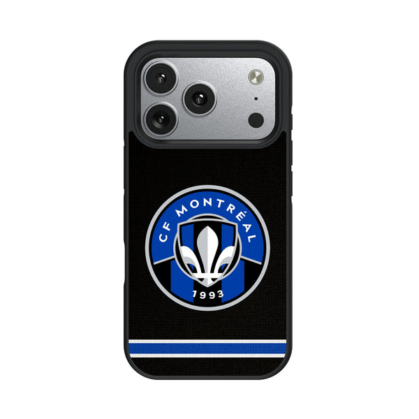 CF Montreal Stripe iPhone Bump Phone Case for Apple iPhone