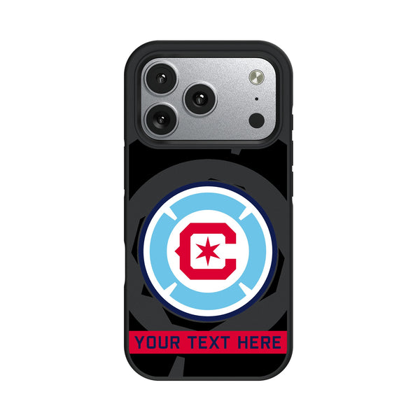 Chicago Fire Personalized Tilt iPhone Bump Phone Case for Apple iPhone