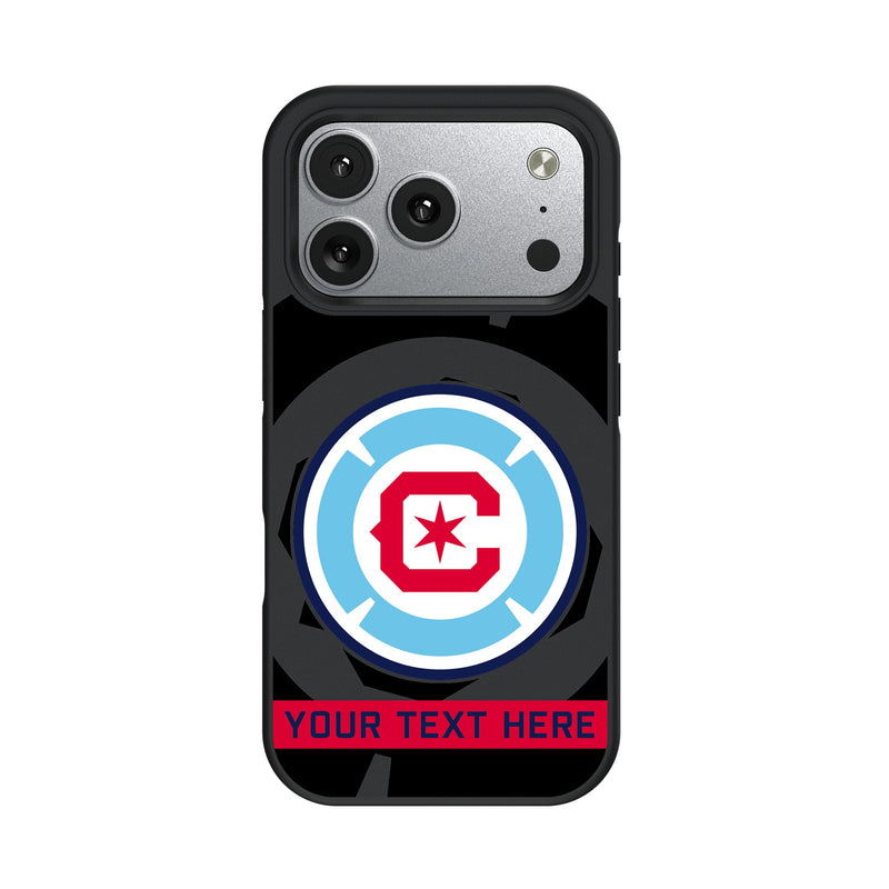 Chicago Fire Personalized Tilt iPhone Bump Phone Case for Apple iPhone