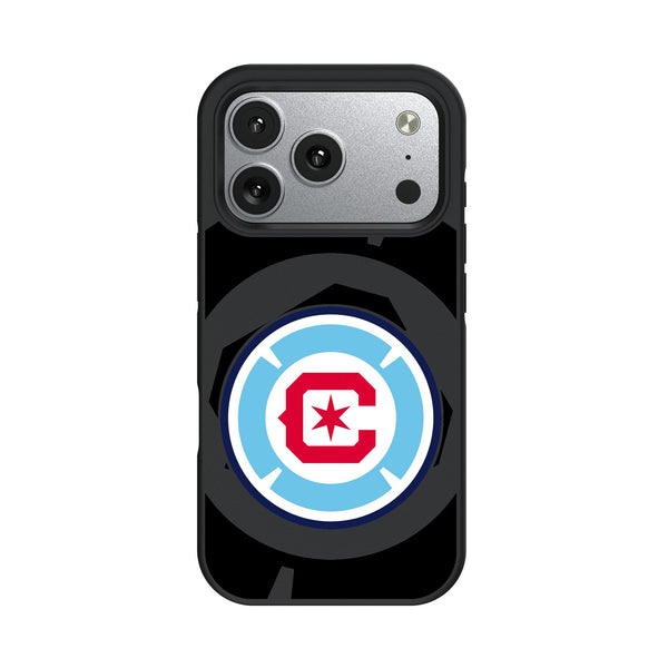 Chicago Fire Monocolor Tilt iPhone Bump Phone Case for Apple iPhone
