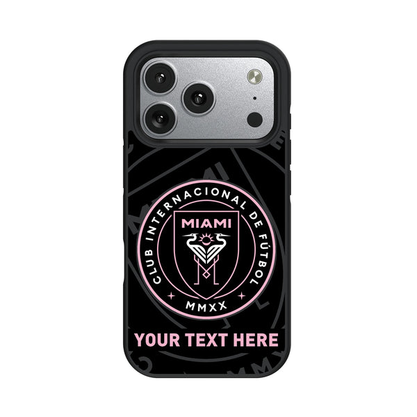 Inter Miami CF Personalized Tilt iPhone Bump Phone Case for Apple iPhone