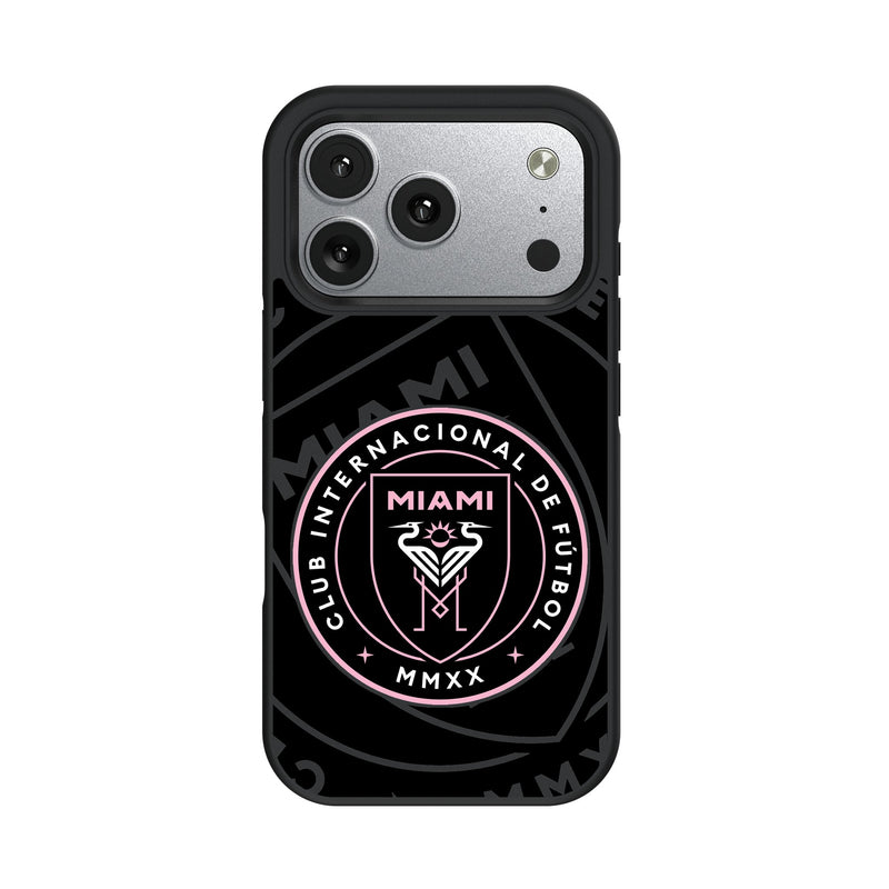 Inter Miami CF Monocolor Tilt iPhone Bump Phone Case for Apple iPhone