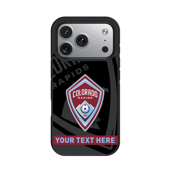 Colorado Rapids Personalized Tilt iPhone Bump Phone Case for Apple iPhone