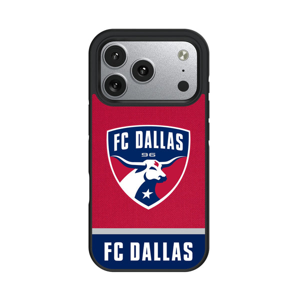 FC Dallas Endzone Solid iPhone Bump Phone Case for Apple iPhone