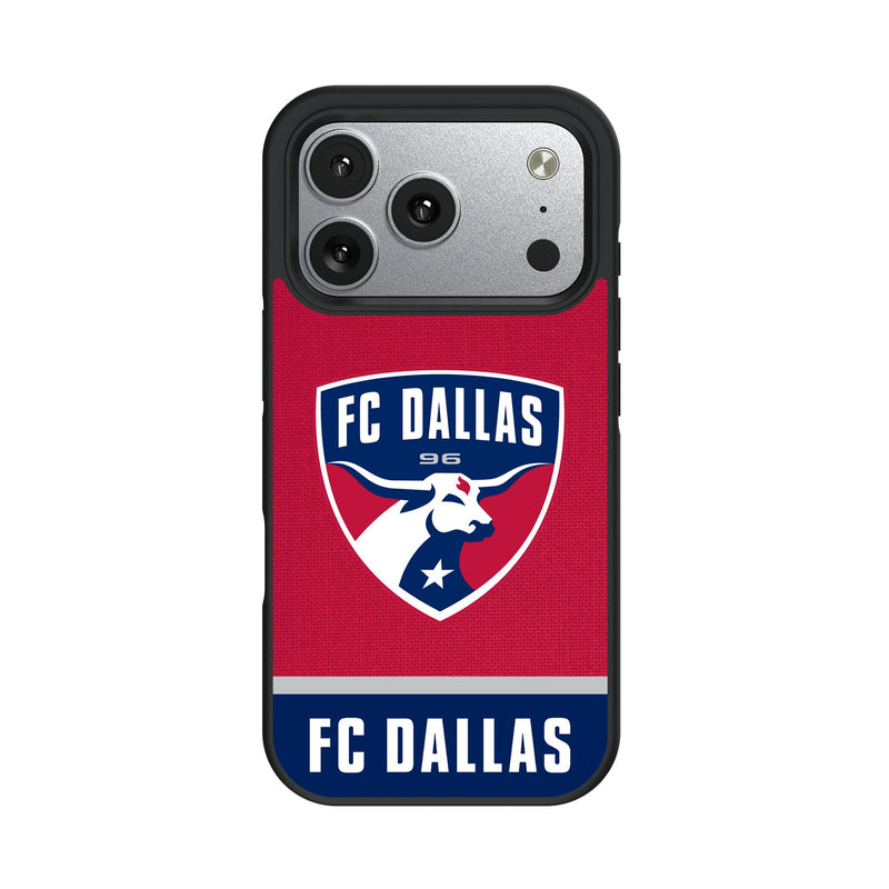 FC Dallas Endzone Solid iPhone Bump Phone Case for Apple iPhone