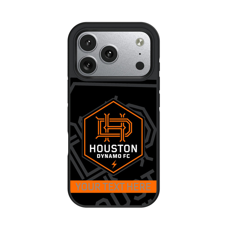 Houston Dynamo Personalized Tilt iPhone Bump Phone Case for Apple iPhone