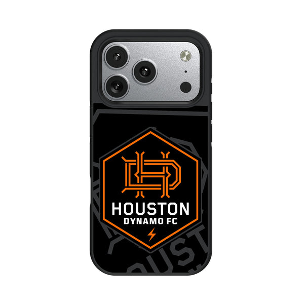 Houston Dynamo Monocolor Tilt iPhone Bump Phone Case for Apple iPhone