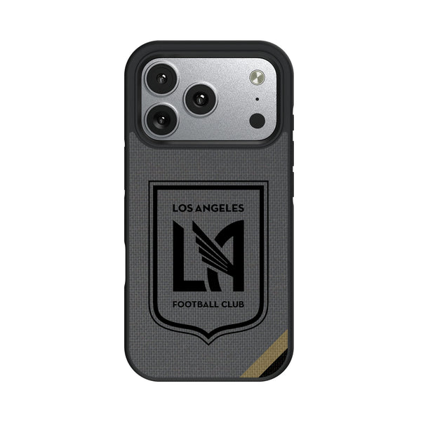 Los Angeles Football Club Diagonal Stripe iPhone Bump Phone Case for Apple iPhone