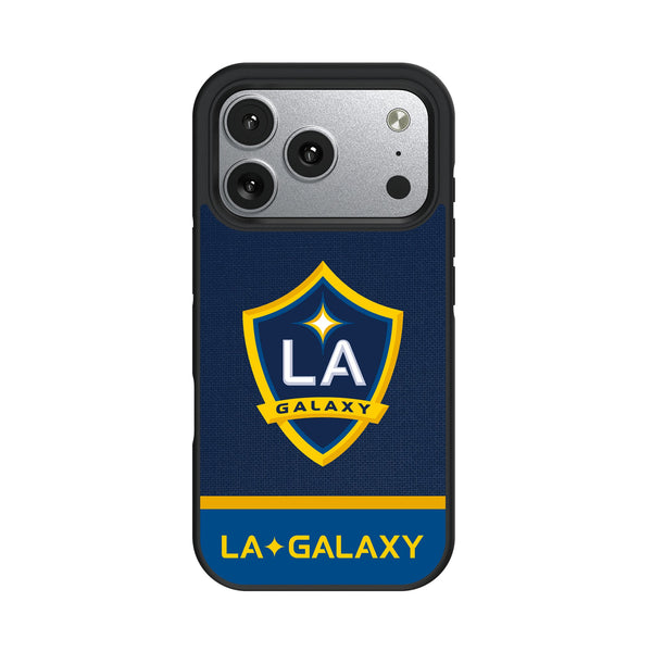 LA Galaxy Endzone Solid iPhone Bump Phone Case for Apple iPhone