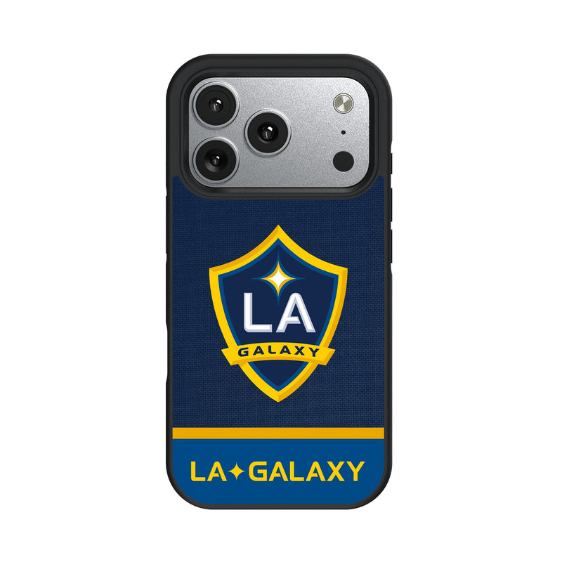 LA Galaxy Endzone Solid iPhone Bump Phone Case for Apple iPhone