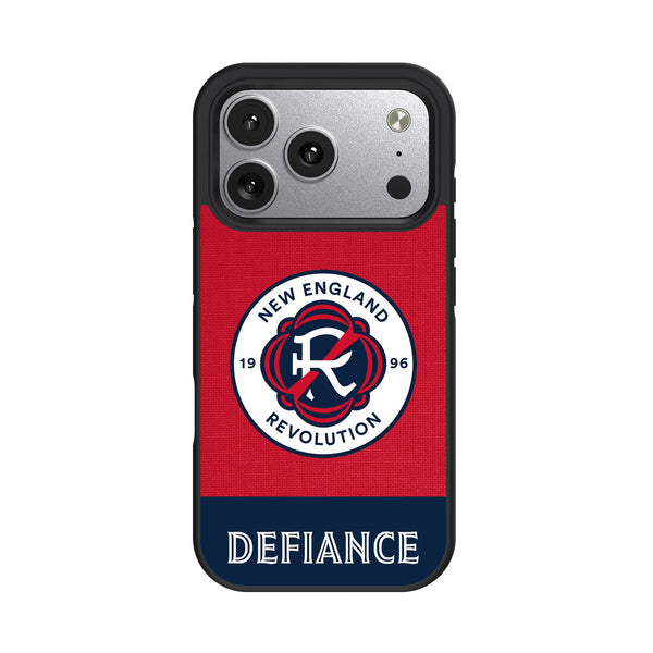 New England Revolution Endzone Solid iPhone Bump Phone Case for Apple iPhone