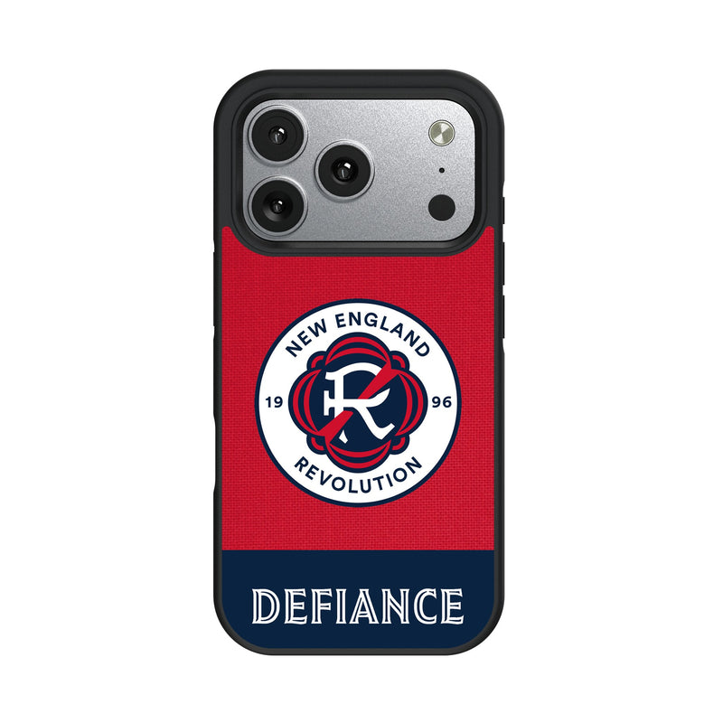 New England Revolution Endzone Solid iPhone Bump Phone Case for Apple iPhone