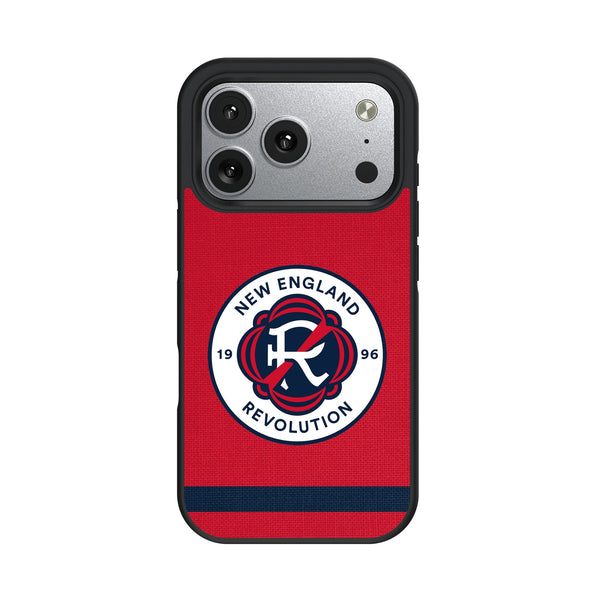 New England Revolution Stripe iPhone Bump Phone Case for Apple iPhone