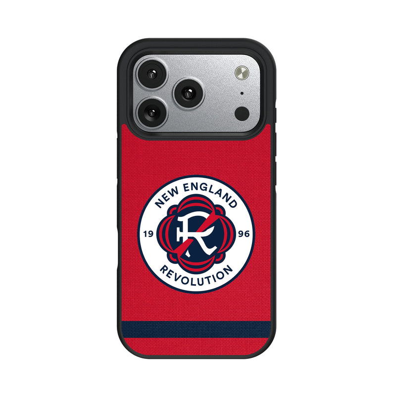 New England Revolution Stripe iPhone Bump Phone Case for Apple iPhone