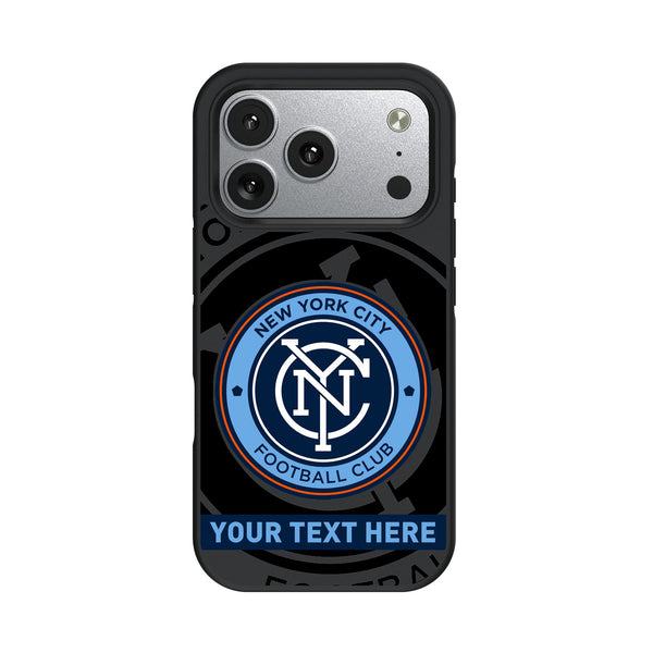 New York City FC Personalized Tilt iPhone Bump Phone Case for Apple iPhone