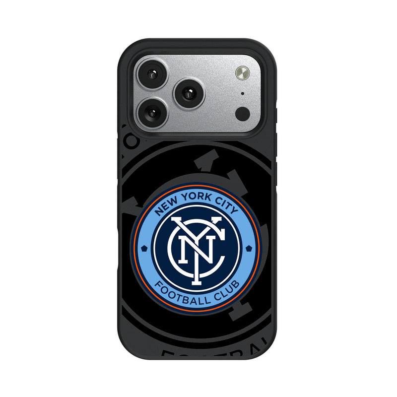 New York City FC Monocolor Tilt iPhone Bump Phone Case for Apple iPhone