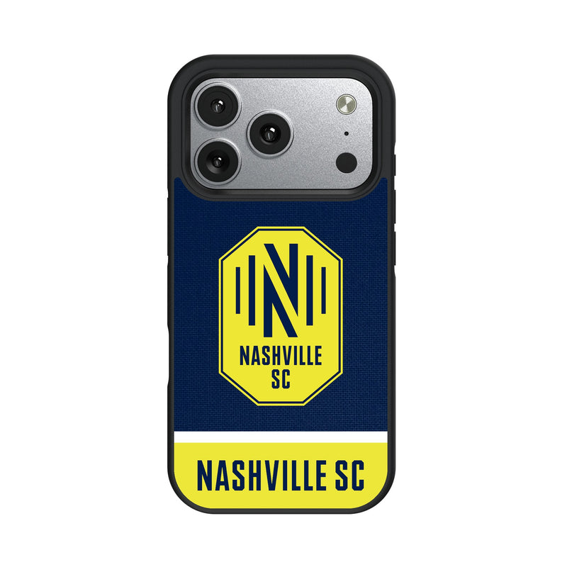 Nashville SC Endzone Solid iPhone Bump Phone Case for Apple iPhone