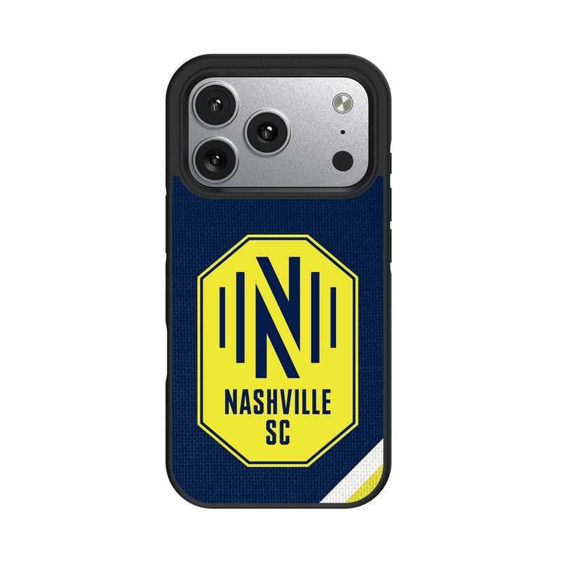 Nashville SC Diagonal Stripe iPhone Bump Phone Case for Apple iPhone