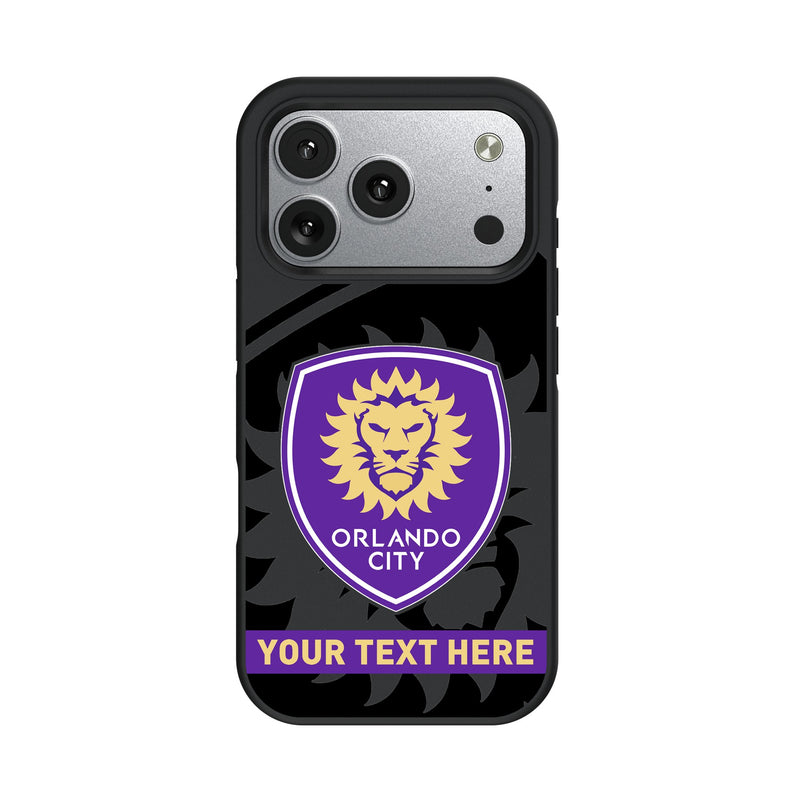 Orlando City Soccer Club Personalized Tilt iPhone Bump Phone Case for Apple iPhone