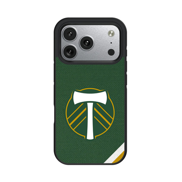 Portland Timbers Diagonal Stripe iPhone Bump Phone Case for Apple iPhone