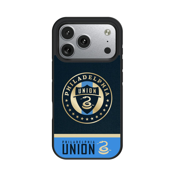 Philadelphia Union Endzone Solid iPhone Bump Phone Case for Apple iPhone