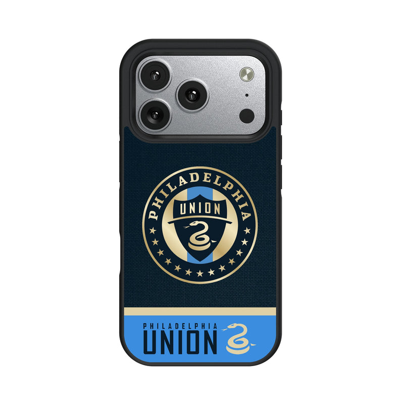 Philadelphia Union Endzone Solid iPhone Bump Phone Case for Apple iPhone