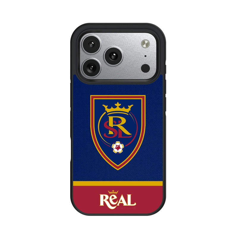 Real Salt Lake Endzone Solid iPhone Bump Phone Case for Apple iPhone