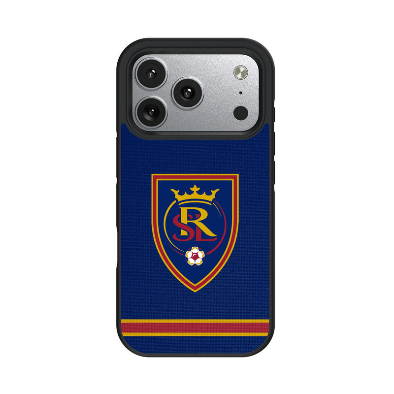 Real Salt Lake Stripe iPhone Bump Phone Case for Apple iPhone