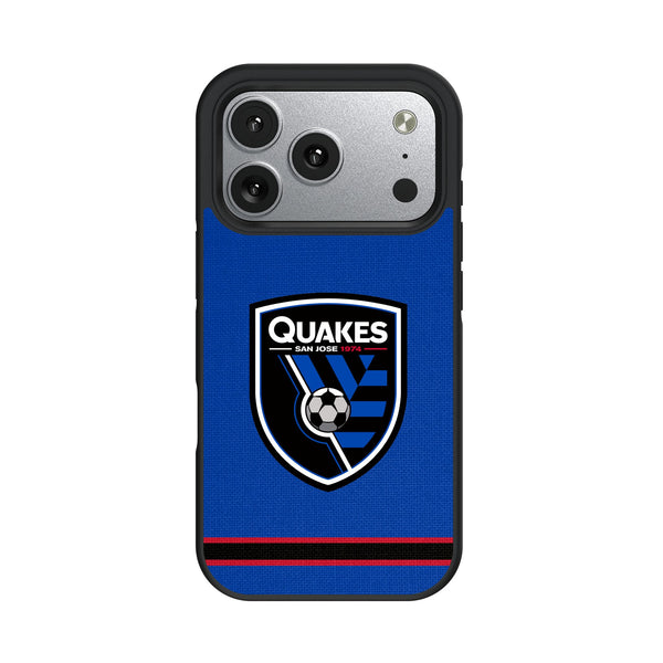 San Jose Earthquakes Stripe iPhone Bump Phone Case for Apple iPhone