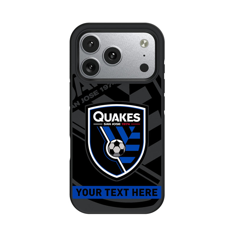San Jose Earthquakes Personalized Tilt iPhone Bump Phone Case for Apple iPhone