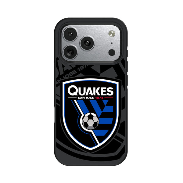 San Jose Earthquakes Monocolor Tilt iPhone Bump Phone Case for Apple iPhone
