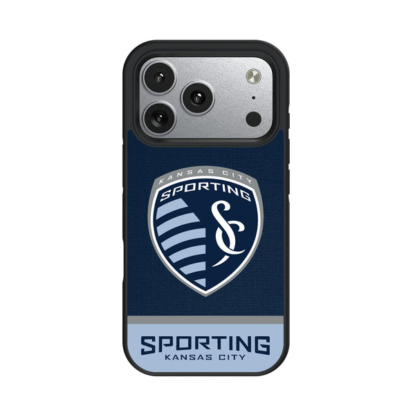 Sporting Kansas City Endzone Solid iPhone Bump Phone Case for Apple iPhone