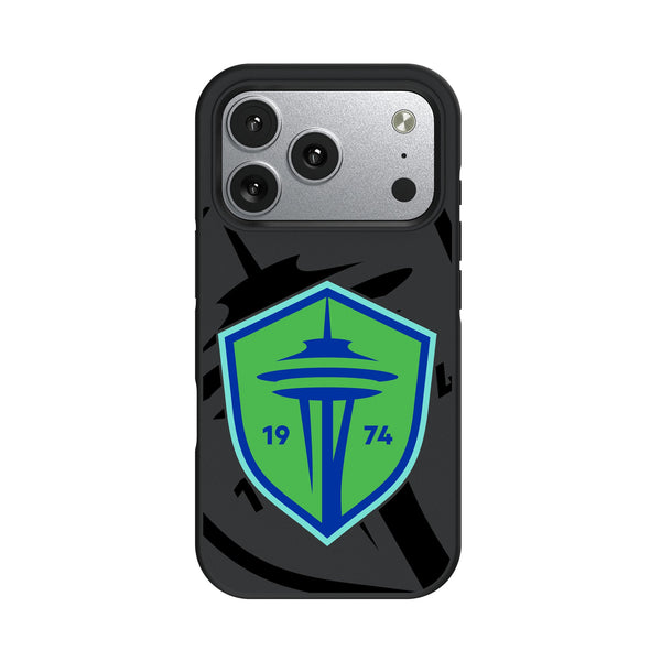 Seattle Sounders FC Monocolor Tilt iPhone Bump Phone Case for Apple iPhone