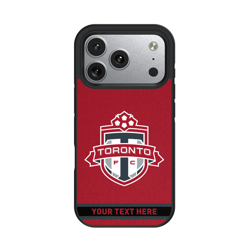 Toronto FC Personalized Stripe iPhone Bump Phone Case for Apple iPhone