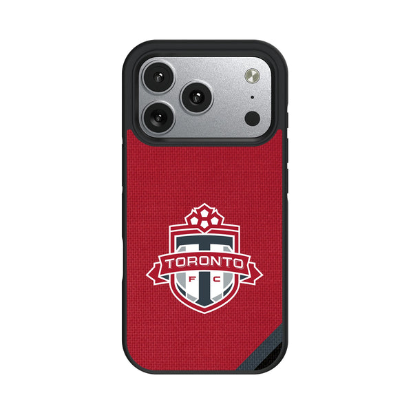 Toronto FC Diagonal Stripe iPhone Bump Phone Case for Apple iPhone