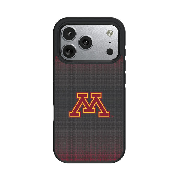 University of Minnesota Golden Gophers Linen iPhone Bump Phone Case for Apple iPhone