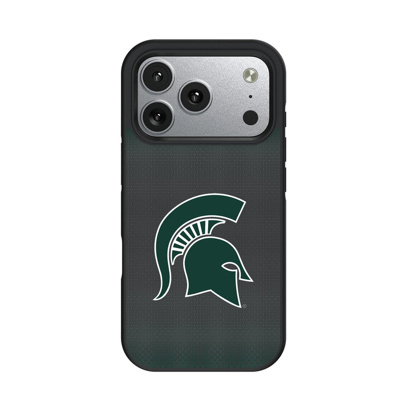 Michigan State University Spartans Linen iPhone Bump Phone Case for Apple iPhone