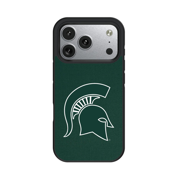 Michigan State University Spartans Solid iPhone Bump Phone Case for Apple iPhone