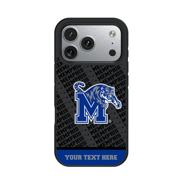 University of Memphis Tigers Personalized EndZone Plus iPhone Bump Phone Case for Apple iPhone
