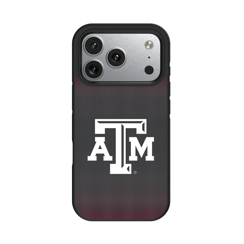 Texas A&M University Aggies Linen iPhone Bump Phone Case for Apple iPhone